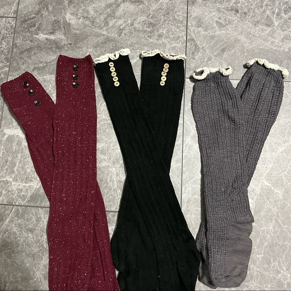Knee high socks